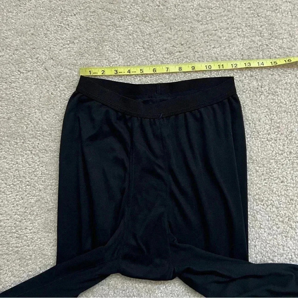 Patagonia Capilene Mid weight Baselayer Leggings Pants Men Sz Medium Black Snow, - Picture 9 of 16